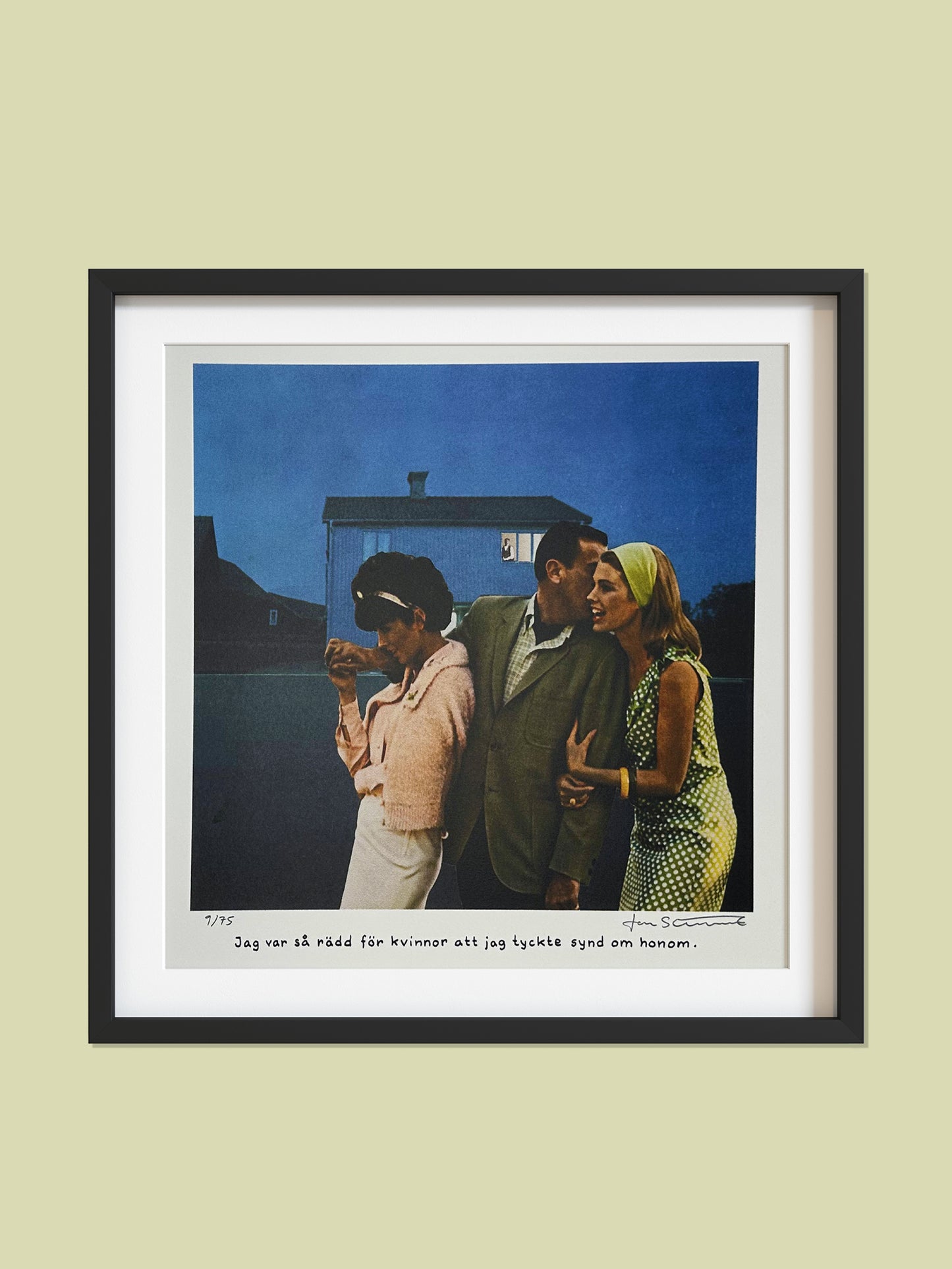 Konsttryck – Rädd för kvinnor