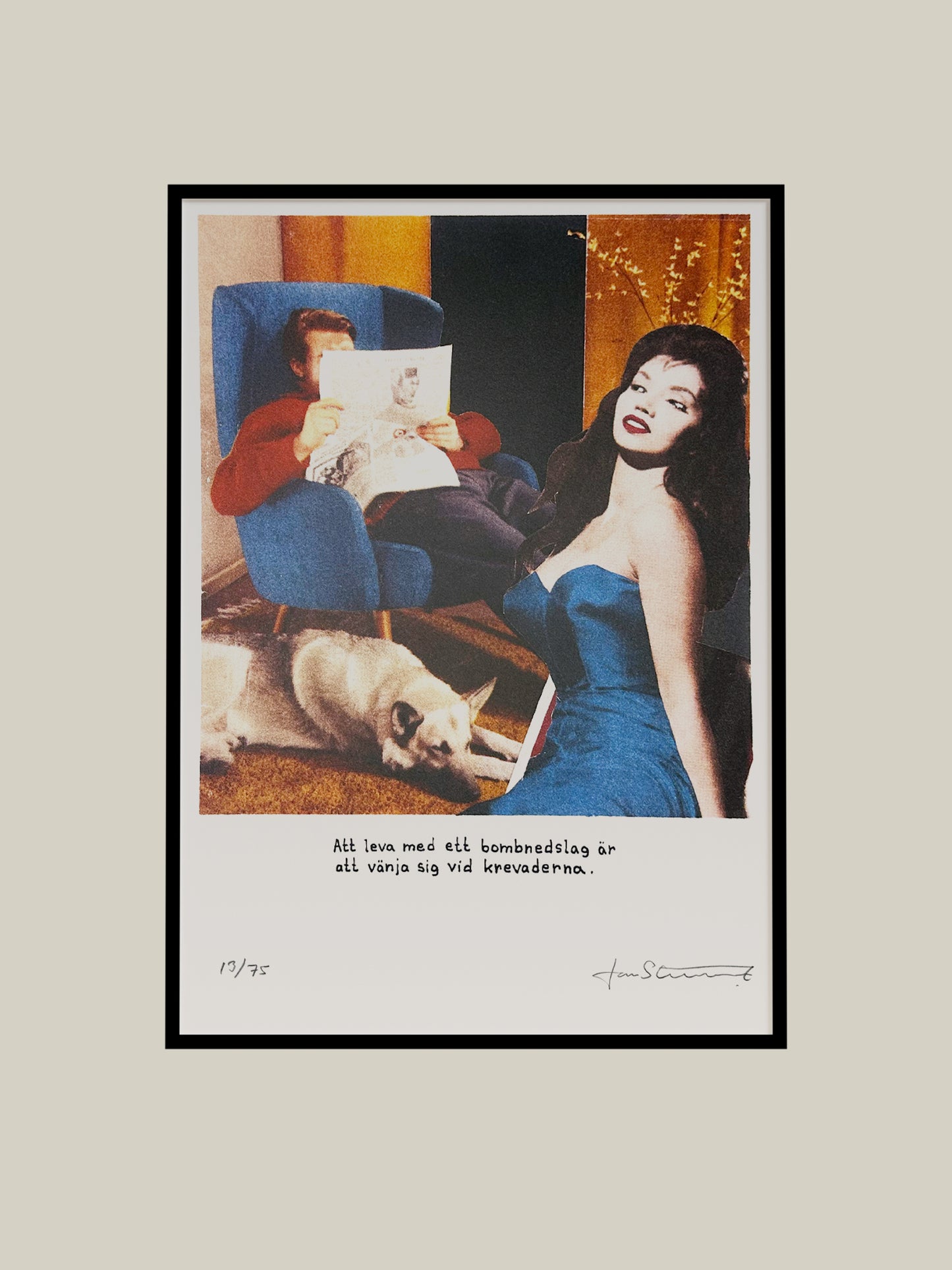 Konsttryck – Bombnedslag