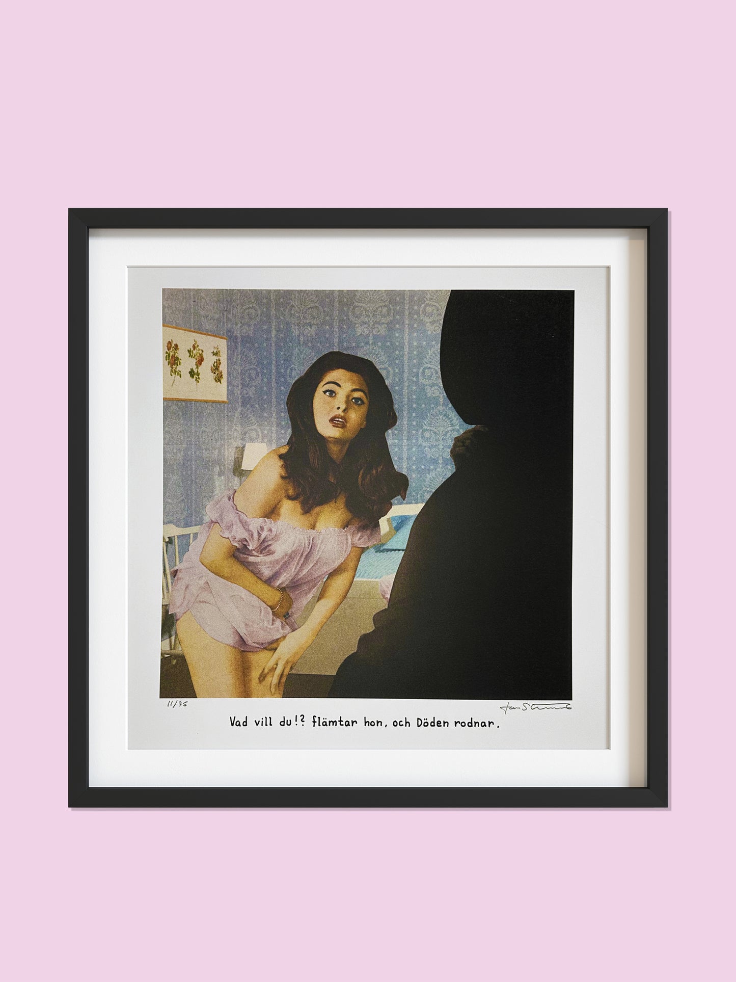 Konsttryck – Döden rodnar