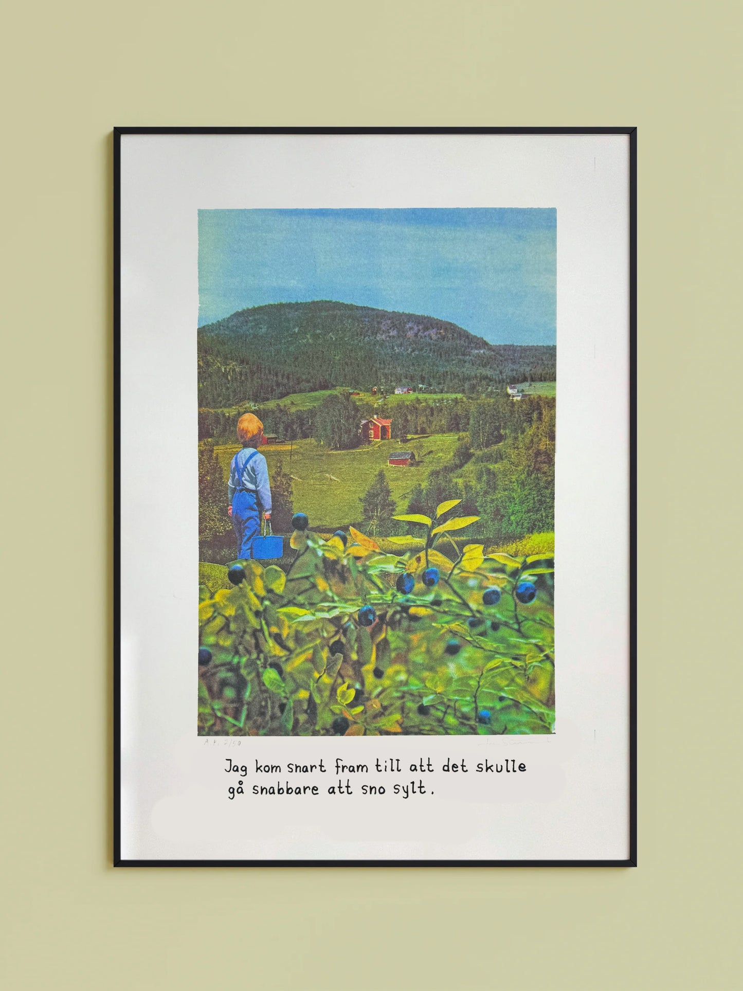 Konsttryck – Sno sylt