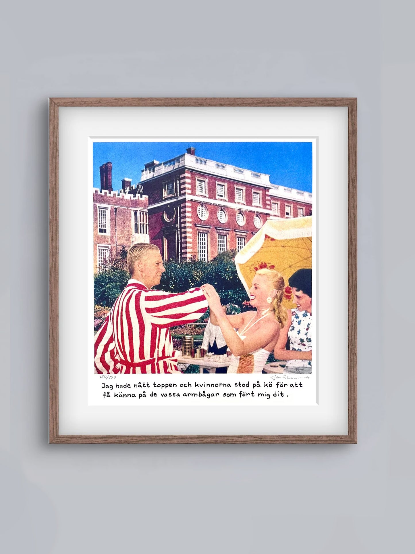 Konsttryck – Vassa armbågar