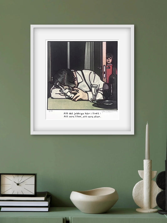 Konsttryck – Allt det jobbiga